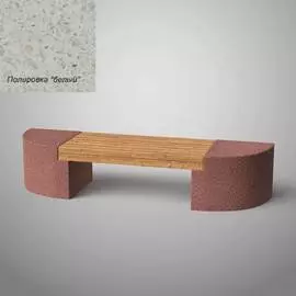 Бетонная скамья ООО АРХИТЕК-БЕТОН