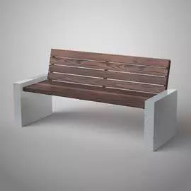 Бетонная скамья ООО АРХИТЕК-БЕТОН