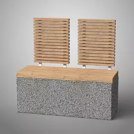 Бетонная скамья ООО АРХИТЕК-БЕТОН