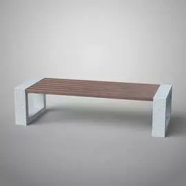 Бетонная скамья ООО АРХИТЕК-БЕТОН