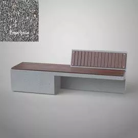 Бетонная скамья ООО АРХИТЕК-БЕТОН