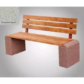 Бетонная скамья ООО АРХИТЕК-БЕТОН