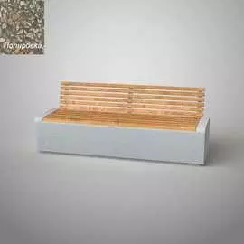 Бетонная скамья ООО АРХИТЕК-БЕТОН