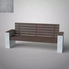 Бетонная скамья ООО АРХИТЕК-БЕТОН