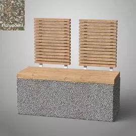 Бетонная скамья ООО АРХИТЕК-БЕТОН