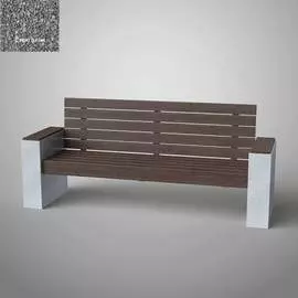 Бетонная скамья ООО АРХИТЕК-БЕТОН