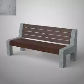 Бетонная скамья ООО АРХИТЕК-БЕТОН