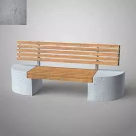 Бетонная скамья ООО АРХИТЕК-БЕТОН