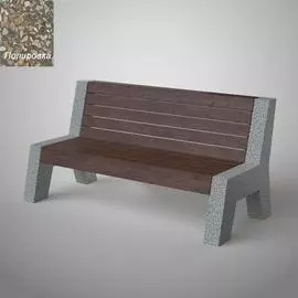 Бетонная скамья ООО АРХИТЕК-БЕТОН