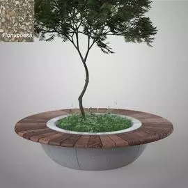 Бетонная скамья ООО АРХИТЕК-БЕТОН