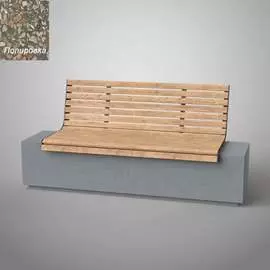 Бетонная скамья ООО АРХИТЕК-БЕТОН