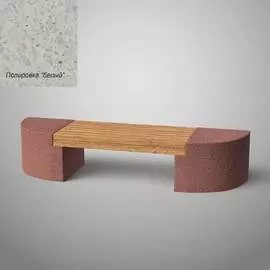 Бетонная скамья ООО АРХИТЕК-БЕТОН