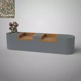 Бетонная скамья ООО АРХИТЕК-БЕТОН