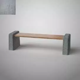 Бетонная скамья ООО АРХИТЕК-БЕТОН