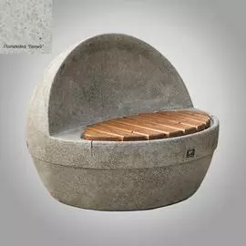 Бетонная скамья ООО АРХИТЕК-БЕТОН