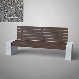 Бетонная скамья ООО АРХИТЕК-БЕТОН