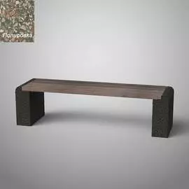 Бетонная скамья ООО АРХИТЕК-БЕТОН