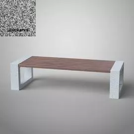 Бетонная скамья ООО АРХИТЕК-БЕТОН