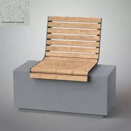 Бетонная скамья ООО АРХИТЕК-БЕТОН