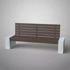 Бетонная скамья ООО АРХИТЕК-БЕТОН