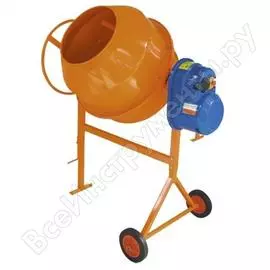 Бетоносмеситель россия сбр-170а.3 170 л, 1 квт, 220 в 95450