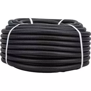 Безгалогенная гофрированная труба ПНД Строитель 022551