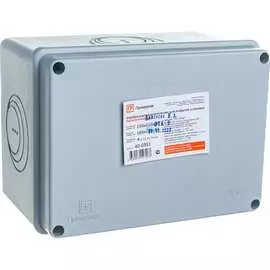 Безгалогенная распределительная коробка для открытой проводки Промрукав