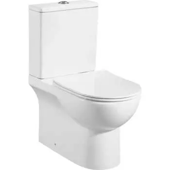 Безободковый напольный унитаз Azario Ambra AZ-848 00078590