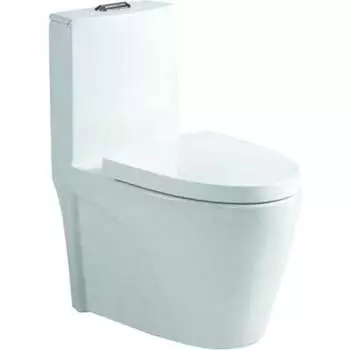 Безободковый напольный унитаз Santi Line SL-5012