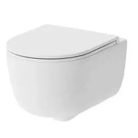 Безободковый подвесной унитаз Damixa Sirius DX86C1700SC