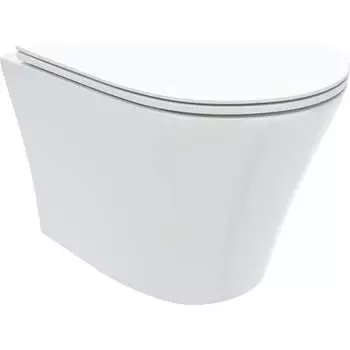 Безободковый подвесной унитаз Teymi Ellie T40802 ЦБ-00266661