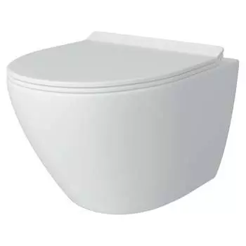 Безободковый подвесной унитаз Teymi Lina Pro T40106 ЦБ-00268215