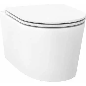 Безободковый подвесной унитаз Wellsee