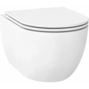 Безободковый подвесной унитаз Wellsee Chalice Perfection 182608001