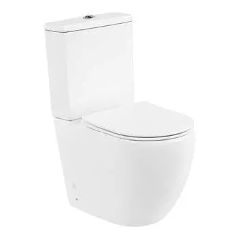 Безободковый унитаз компакт BelBagno AMANDA BB051CPR/BB051SC