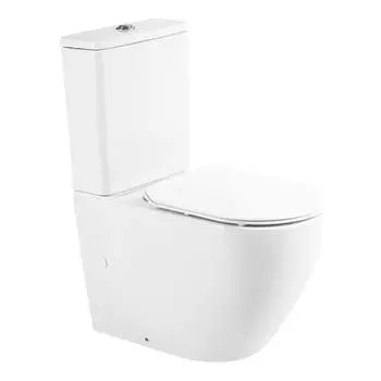Безободковый унитаз компакт BelBagno SFERA-R BB2141CPR/ BB2111SC
