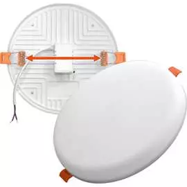 Безрамочный круглый светодиодный светильник IONICH 1588