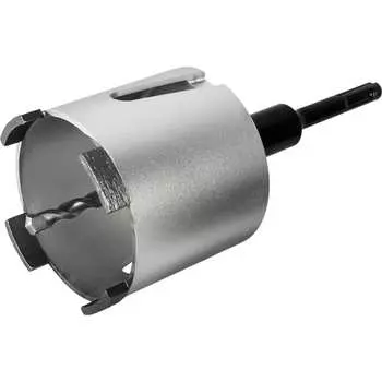 Безударная алмазная коронка по бетону ПРАКТИКА Профи 908-252