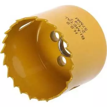 Биметаллическая коронка ТУНДРА 7351938