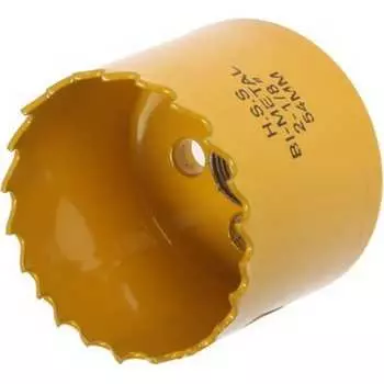 Биметаллическая коронка ТУНДРА 7351937