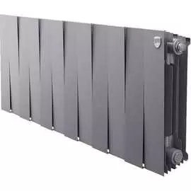 Биметаллический радиатор Royal Thermo PianoForte 300/Silver Satin НС-1346075