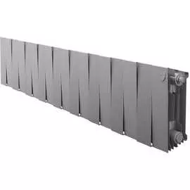 Биметаллический радиатор Royal Thermo PianoForte 200/Silver Satin НС-1346027