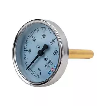 Биметаллический термометр ЭКО-М БТ-1-63 БТ-1-63-120С-L60