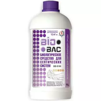 Биологическое средство для септических систем БиоБак BB-S180