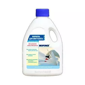 Биопрепарат для биотуалетов, ДЛЯ ВЕРХНЕГО БАЧКА BIOFORCE ФОРМУЛА bch-046