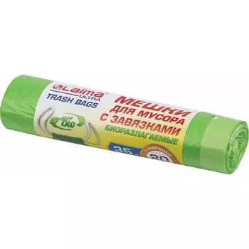 Биоразлагаемые мешки для мусора LAIMA Ultra 607688