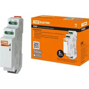 Бистабильное импульсное реле освещения TDM ELECTRIC РИО-1 SQ1510-0001