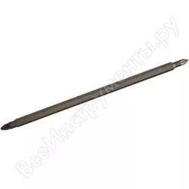 Бита двусторонняя pz1xpz2, l=165 мм force 122d12