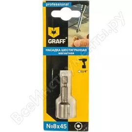 Бита для кровельных саморезов GRAFF