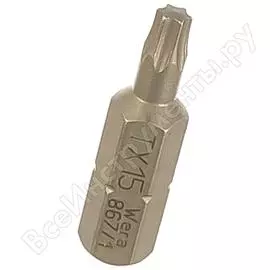 Бита z tx15, 25 мм wera we-066486